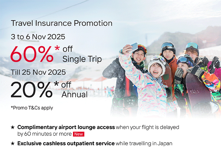 Wherever you travel, pack some peace of mind.