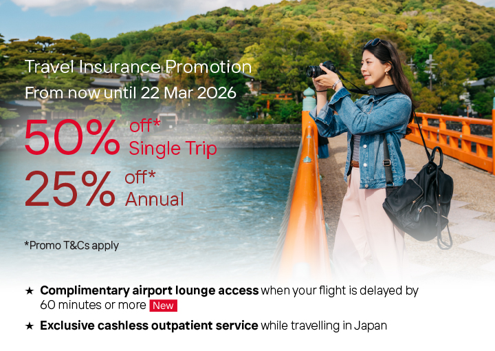 Wherever you travel, pack some peace of mind.