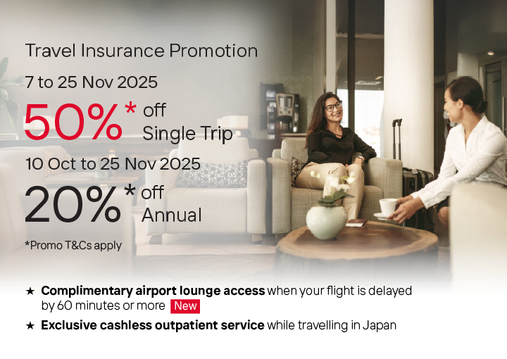 Wherever you travel, pack some peace of mind.