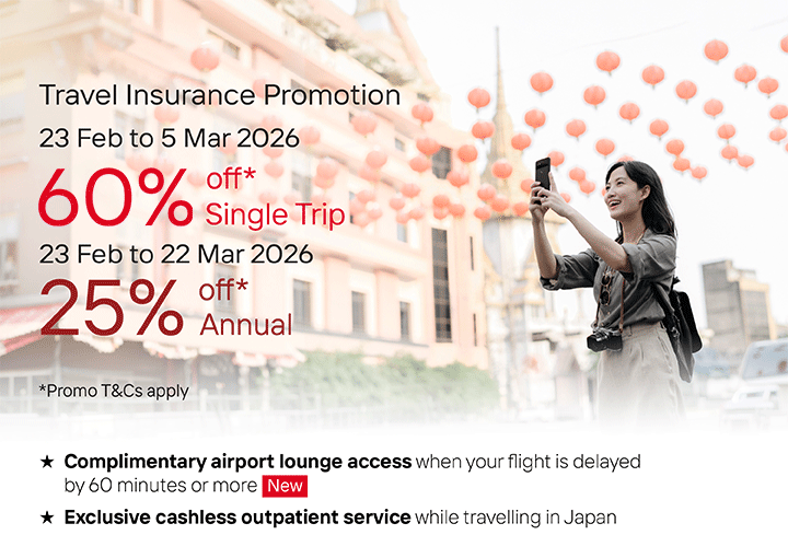 Wherever you travel, pack some peace of mind.