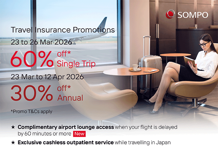 Wherever you travel, pack some peace of mind.